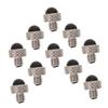 10pcs Muffler Silencers Hair Professional Barber Hairdressing Barber Clippers for Hair Salon Scissor Cosmetic Component Metal view 1