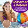 Glitter Sunscreen SPF 50 Lotion 4.5oz - Sparkle & Shimmer Sunscreen - Colored Sun screen for Kids & Women - UVA/UVB Sunshine Protection + 80 Min Water Resistant - (Scented) (USA Made) view 2