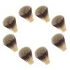 NinthAvenue Basics 8 Pieces Soft Durable Shaving Brush Head Knots for Beard, 2.0x6cm, Brown view 1