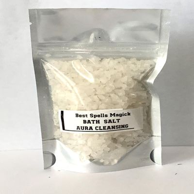 Aura Cleansing Chakra Balancining Salt Bath  Purify Your Energy & Raise Your Vibration by Best Spells Magick