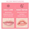 3 Pcs Bee Lip Balm Honey Pot, Honey Strawberry Watermelon Lip Mask Overnight, Moisturizing Sleeping Lip Mask, Hydrate Repair Prevent Dry Cracked Lip Care (Honey+Strawberry+Watermelon) view 3