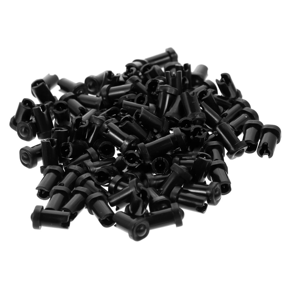 WOFASHPURET 100pcs Eyelash Glue Bottle Nozzle Needles Clog Needles for Eyelash Extensions Applicators for Professional and Home Use Convenient Grafting Tool