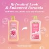Caress Body Wash With Pump Daily Silk White Peach & Orange Blossom Body Soap for Noticeably Silky, Soft Skin 30 fl oz, 4 Pack view 3