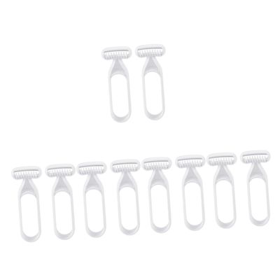 Mipcase 10pcs Facial Hair Remover for Women Body Hair Trimmers Armpit Leg Razor Trimmer for Girl Women Body Shaver