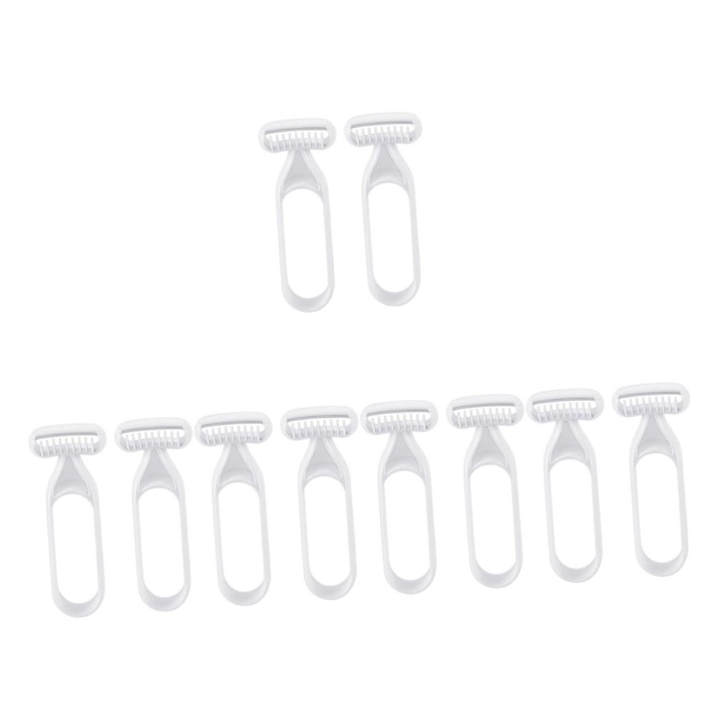 Mipcase 10pcs Facial Hair Remover for Women Body Hair Trimmers Armpit Leg Razor Trimmer for Girl Women Body Shaver