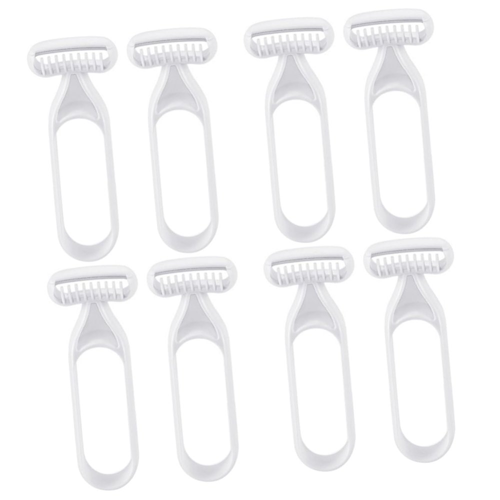 Mipcase 8pcs Facial Armpit Razor for Women Grey Hair Body Hair Trimmer Leg Shaver Precision Cutting Edges for Smooth Shave