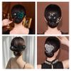 2PCS Hand Embroidered Flowers Deft Bun - Ball Hair Clip Bun Roller, Lazy Hair Curler Bun, Flowers Deft Bun Maker (#04) view 3