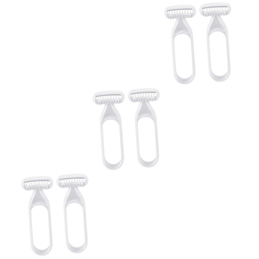 Mipcase 6pcs Facial Hair Remover Eyebrow Trimmer Epilator for Women Hair Trimmer