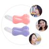 Beatifufu 2pcs Nose Slimming Clip Nose Shaper for Adults and Boy Device for Sleep Crooked Correction Pink and Purple view 3