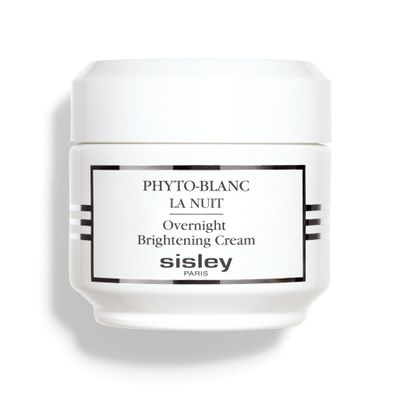Sisley Paris Phyto-Blanc Overnight Brightening Cream - 50 mL - Anti-Aging Night Moisturizer for Hydrated, Glowy Skin - Visibly Plumps & Reduces Dark Spots - Rich, Flawless Texture