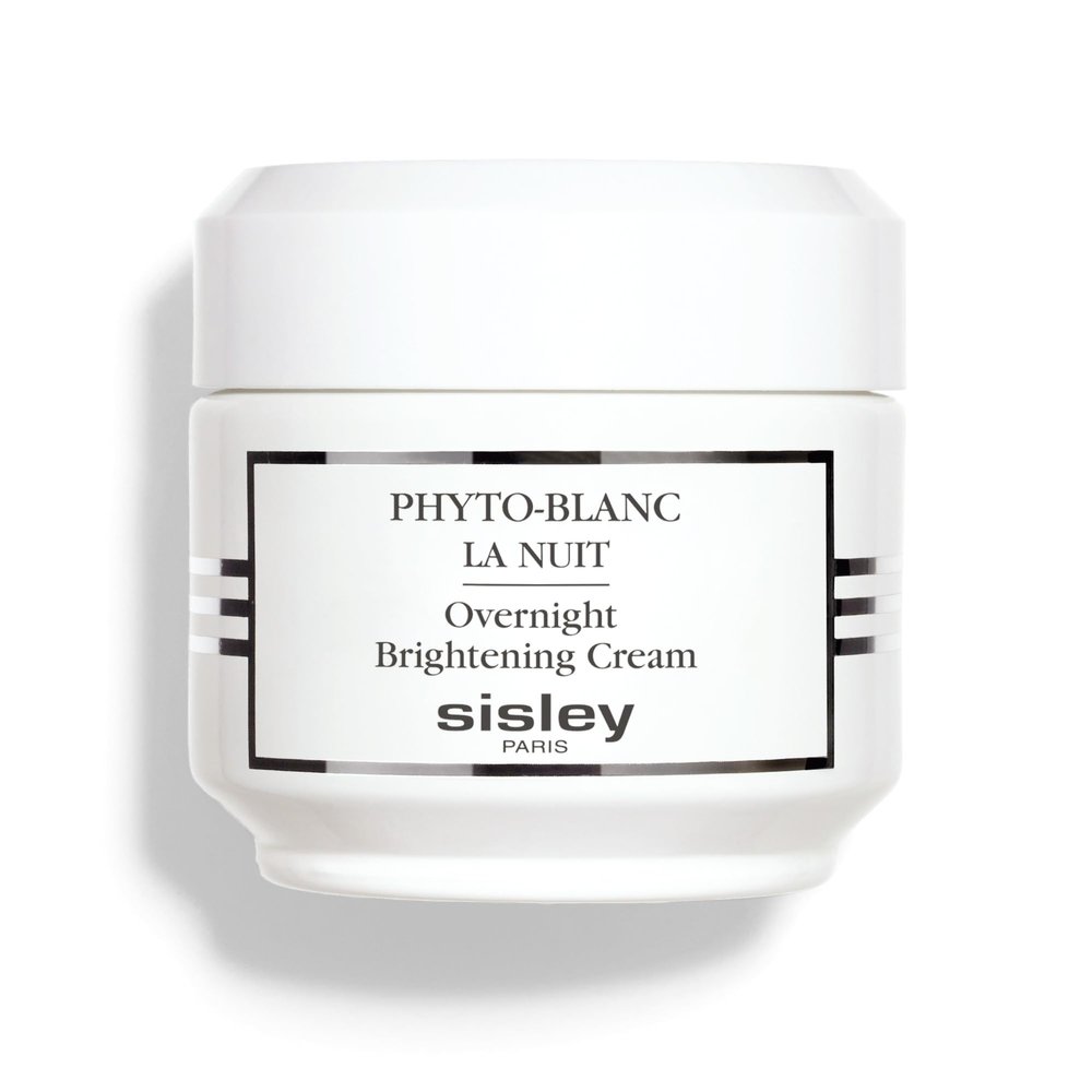 Sisley Paris Phyto-Blanc Overnight Brightening Cream - 50 mL - Anti-Aging Night Moisturizer for Hydrated, Glowy Skin - Visibly Plumps & Reduces Dark Spots - Rich, Flawless Texture