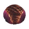 Dwrepo Shower Cap for Women Ice Cream Cone Print Shower Caps Double Layer Waterproof Bath Caps Reusable Elastic Bath Hair Cap for Ladies Spa Salon Bathing view 1