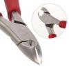 FOMIYES Nail Clipper Ergonomic Handle Stainless Steel Toenail Trimmer for Men Cuticle Remover Tool for Manicure Pedicure for Ingrown Nails and view 3