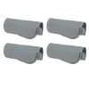4Pcs Heat Straightener, Corrugated Design Heat Straightener Mat 4Pcs Soft Silicone Heat Straightener Pad for Hair Straighteners, Heat view 3