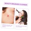 MERRYHAPY Egg Cleaning Brush Makeup Brush Mat Cleaner Scrubber for Beauty Cleaner view 4