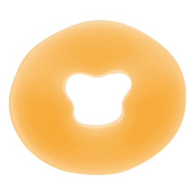 DOITOOL 1pc Comfortable Silicone Face Pillow for Beauty Salon Spa Down Cushion Cut-Out Easy to Clean for Travel Home Office Massage Use