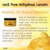 Lanolin 2lb. Pure Unrefined 100% Anhydrous USP grade. Skin moisturizer and Protectant that delivers deep hydration and nourishment, excellent as a nipple cream. Made by DMSOSTORE view 4