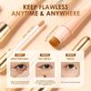 2 in 1 - Foundation + Anti-Wrinkle Concealer, Double Head Concealer, Long Lasting Waterproof Concealer Make-Up for Face to Cover (Size : 1Count (Pack of 1)) view 4