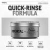 Immortal NYC Hair Styling Cream Pomade Platinum Edition - Mens Water Based, No Residue Hair Balm - All Natural Pomade -Strong Firm Hold - Gel for All Hair Types view 4