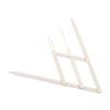 NOLITOY 5pcs Microblading Eyebrow Ruler Golden Ratio Stainless Steel Brow Tool Easy Positioning view 1