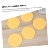 minkissy 30pcs Natural Cellulose Face Cleanser Sponge Makeup Removal Exfoliator Spa Puff for Sensitive Skin view 2
