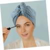 DOITOOL Dry Hair Cap Set Hair Dry Caps Hair-Drying Towels Soft Absorbent Bathing Cap Hair Drying Hat for Women view 2