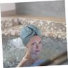 DOITOOL Dry Hair Cap Set Hair Dry Caps Hair-Drying Towels Soft Absorbent Bathing Cap Hair Drying Hat for Women view 4
