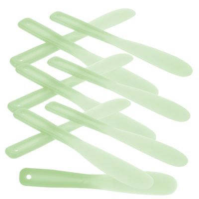 Mikinona 10pcs Silicone Makeup Spatula for Mixing Face Masks Durable and Easy to Clean Cosmetic Stirring Tool Versatile Application for Beauty
