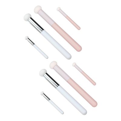 minkissy 8pcs Mushroom Concealer Brush Soft Makeup Sponges for Blending Foundation Powder Comfortable Applicators for Facial Makeup