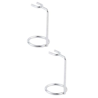 DOITOOL 2pcs Double Safety and Brush Stand Heavy Shaving Rack for Air Drying Shave Brushes and Fits Models Random Pattern Design