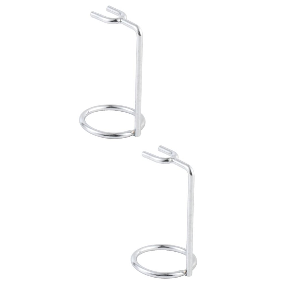 DOITOOL 2pcs Double Safety and Brush Stand Heavy Shaving Rack for Air Drying Shave Brushes and Fits Models Random Pattern Design