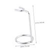 DOITOOL 2pcs Double Safety and Brush Stand Heavy Shaving Rack for Air Drying Shave Brushes and Fits Models Random Pattern Design view 4