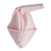 DOITOOL Fast Dry Hair Cap Thick Coral Towel for Quick Drying Super Absorbent Lightweight Portable Hair Drying for Home Travel Cherry Blossom view 1