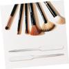 minkissy 8pcs Stainless Steel Makeup Spatula and Mixing Tool for Cosmetic Applications Foundation Mixing Spatula for Skincare Nail Art and Lipstick Blending view 2