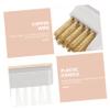 FRCOLOR 6pcs Copper Wire Nail Drill Bit Cleaning Brush Manicure Tool for Polishing and Maintenance Lightweight Design for and Storage view 3