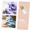 FRCOLOR 6pcs Copper Wire Nail Drill Bit Cleaning Brush Manicure Tool for Polishing and Maintenance Lightweight Design for and Storage view 4