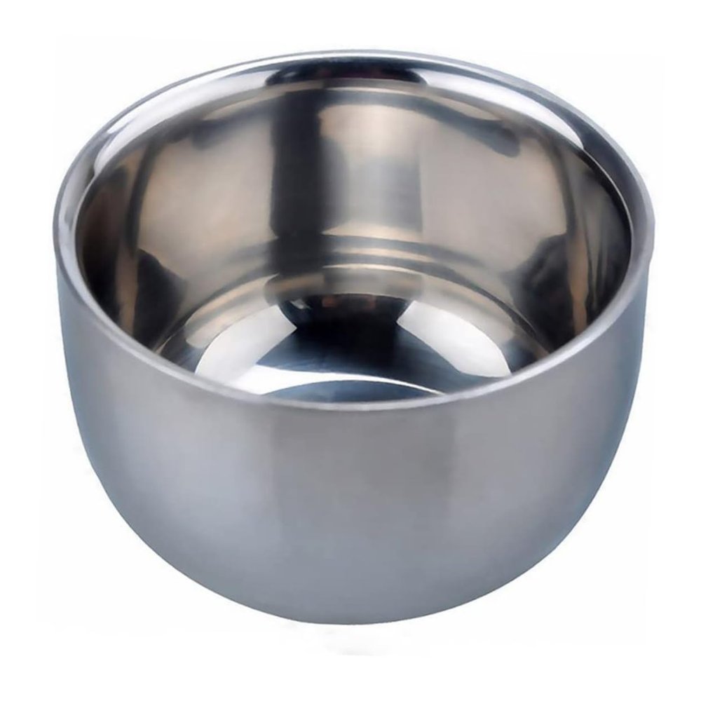 DOITOOL Stainless Steel Shaving Bowl Soap for Men Shaving Cup Razor Bowl Shave Shaving Soap The Bubble