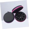 4 pcs 12 Carry Holder Bag Empty/ml Grids for Color Oil Case Round Storage Essential Random, As Shown, 10.00X10.00X4.50CM view 2