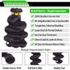 12A Body Wave 3 Bundles with 55 HD Lace Closure (20 22 24+18") 100% Unprocessed Brazilian Virgin Body Wave Human Hair Weave Bundles with Closure Natural Color view 3