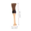 Beatifufu Barber Neck Duster Brush Handle Lightweight Hair Salon Tool for Removing Hair Soft Bristles for Comfort and Easy Cleaning Barbershops view 3