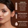 AirBrush Foundation Spray, Liquid Foundation Makeup Set, Full-Coverage Foundation Mist for Color Correcting,Concealer, Flawless Look, Matte Finish,Include Brush and Sponge,2.28oz (#2 Natural) view 2