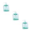 DOITOOL 3pcs Refillable Plastic Pump Bottle for Liquid Soap Lotion Shampoo Transparent Dispenser for Easy Refilling and Storage view 1