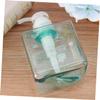 DOITOOL 3pcs Refillable Plastic Pump Bottle for Liquid Soap Lotion Shampoo Transparent Dispenser for Easy Refilling and Storage view 2
