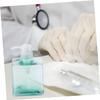 DOITOOL 3pcs Refillable Plastic Pump Bottle for Liquid Soap Lotion Shampoo Transparent Dispenser for Easy Refilling and Storage view 3