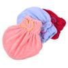 DOITOOL 9pcs Quick Drying Hair Towel Absorbent Microfiber Hair Wrap for Fast Drying Soft Non- Shower Cap Light Light for Daily Use Travel view 1