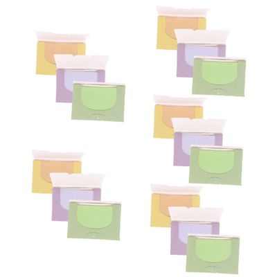 minkissy 5sets Oil Absorbent Paper Face Blotting Sheets Oil Control Tissue for Oily Skin