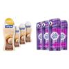 Softsoap Body Wash, Coconut Butter Scrub, Exfoliating Body Wash, 20 Ounce, 4 Pack & Lady Speed Stick Invisible Dry Antiperspirant Deodorant, Shower Fresh, 2.3oz, 4 Pack view 1