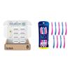 Schick Intuition Refill, Razor Blades with Organic Aloe for Women Sensitive Skin | 8 Count (Pack of 1) & Schick Hydro Silk Touch-Up Exfoliating Dermaplaning Tool view 1