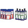 Dr Teal's Pure Epsom Salt Soak, Wellness Therapy with Rosemary & Mint & Foaming Bath with Pure Epsom Salt, Relax & Relief with Eucalyptus & Spearmint, 34 fl oz (Pack of 4) (Packaging May Vary) view 1