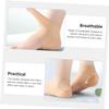 Mobestech 10pairs Non- Heel Sleeves for Moisturizing and Support Silicone Heel Cushions for Cracked Comfortable Ankle Compression Sleeves for and view 2